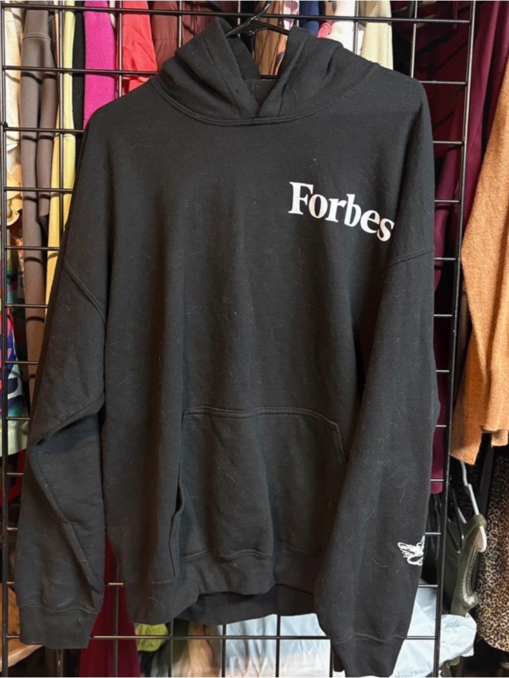 Forbes x Boys Lie Black Hoodie